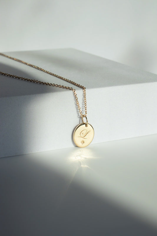 Oval Engravable Necklace