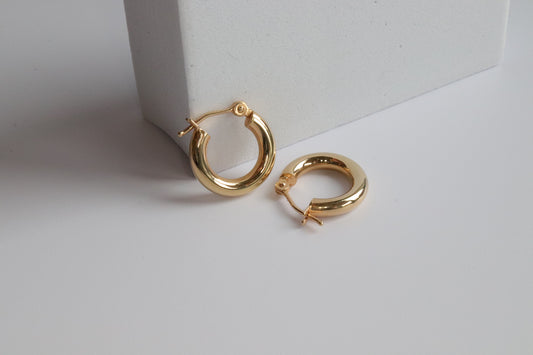 14k gold earrings hoops jewelry